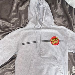 Grey Santa Cruz Hoodie (Size S)